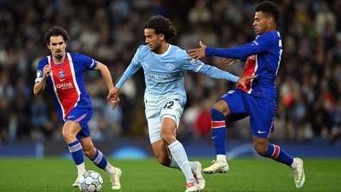 Bouaddi, điểm sáng hiếm hoi của Man City giữa thất bại